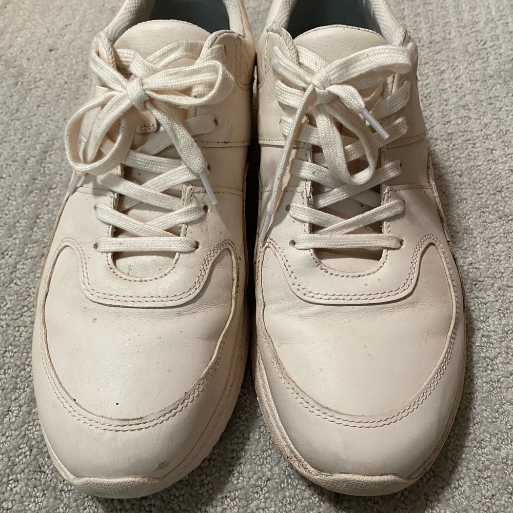 Light pink mens sneakers